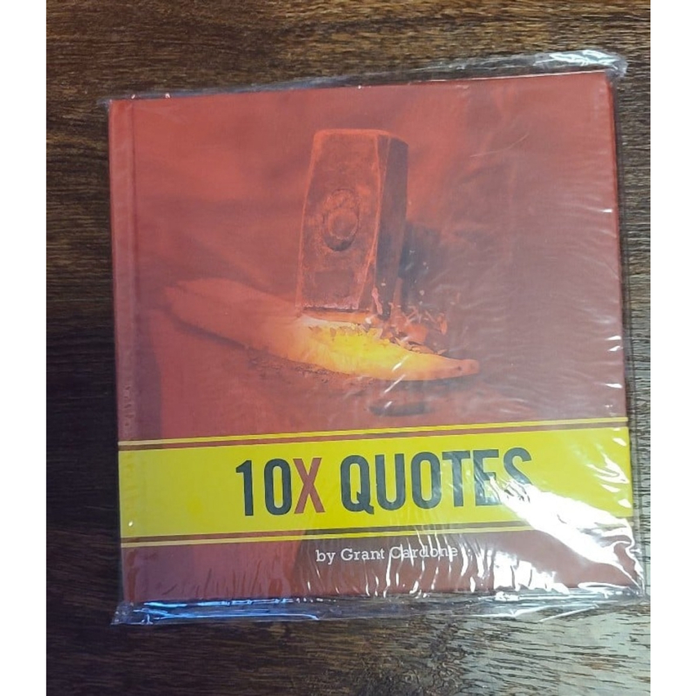 Grant Cardone 10X Quote Book NEW